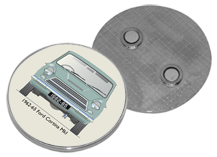 Ford Cortina MkI 2Dr 1962-65 Round Fridge Magnet